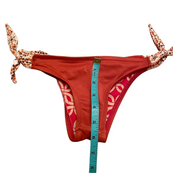 Made in Hawaii Reversible Bikini Orange and Mosiac Print - Picture 7 of 11